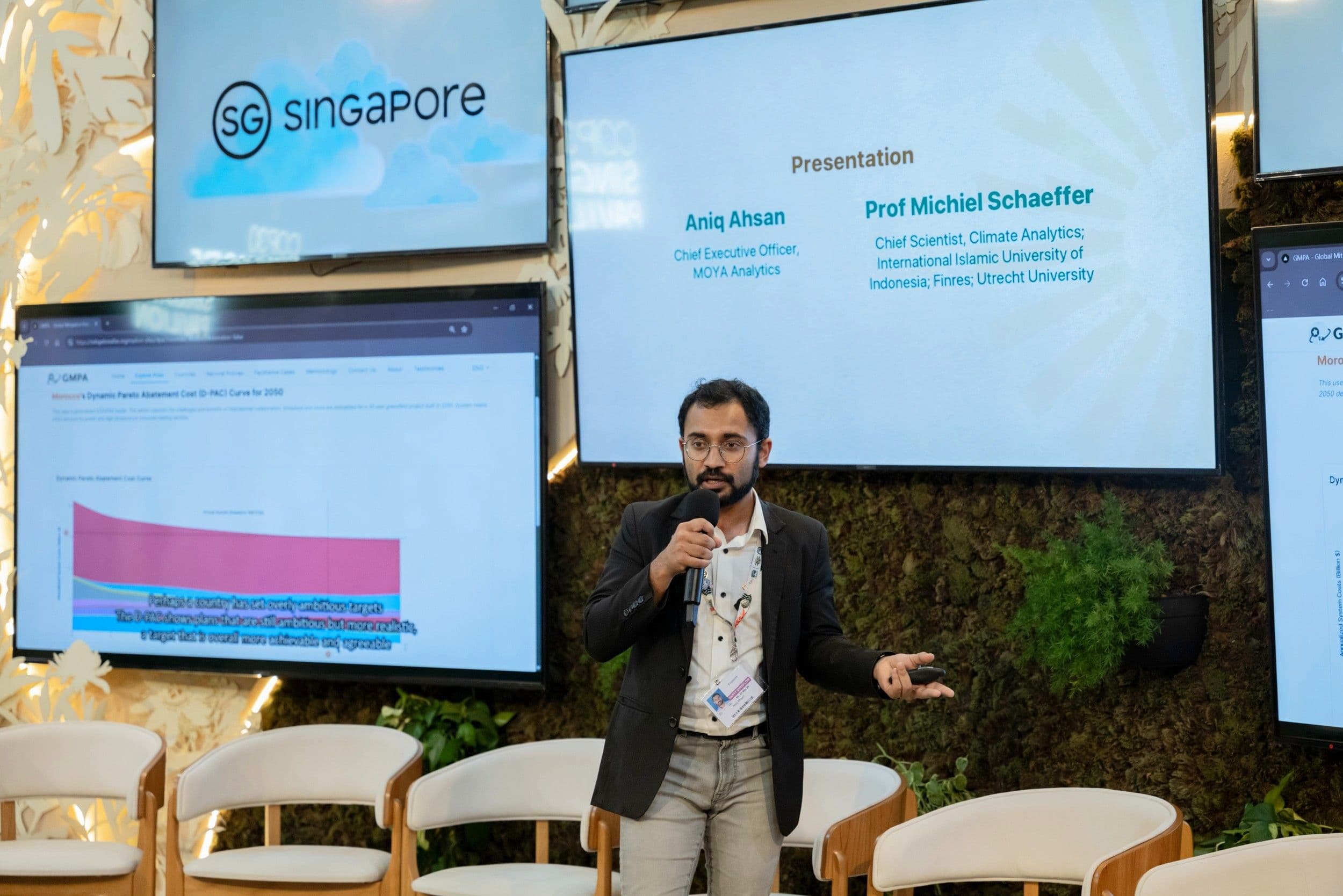 Our CEO, Aniq Ahsan presenting the GMPA updates